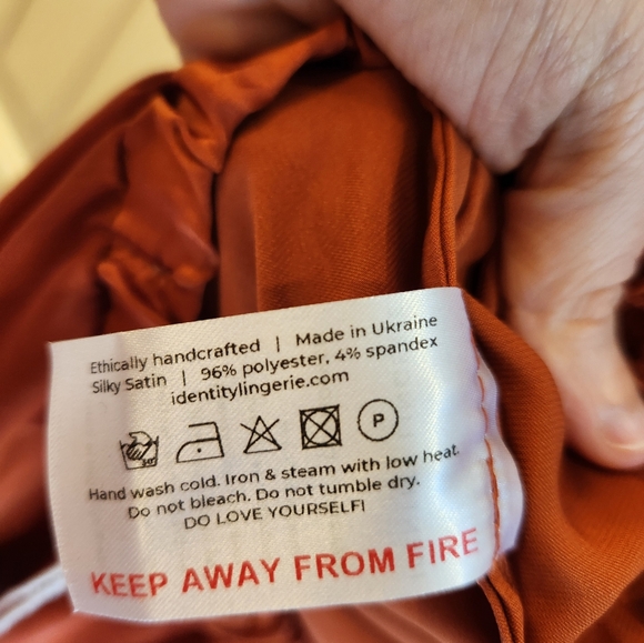 Identity Lingerie Burnt Orange Bridesmaid Infinity Dress - Size XL/XXL, NWT - Picture 13 of 15